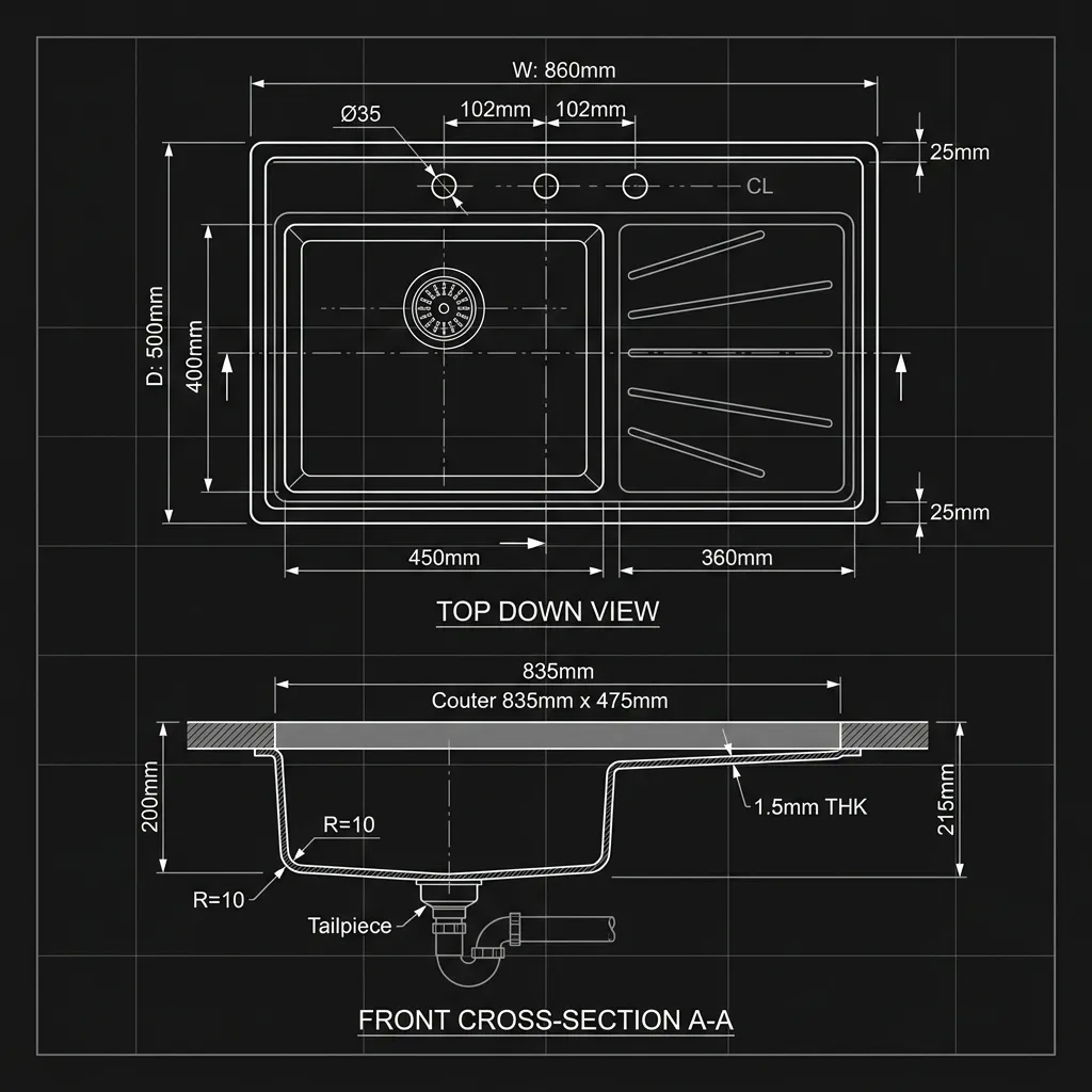 Plano técnico referencial
