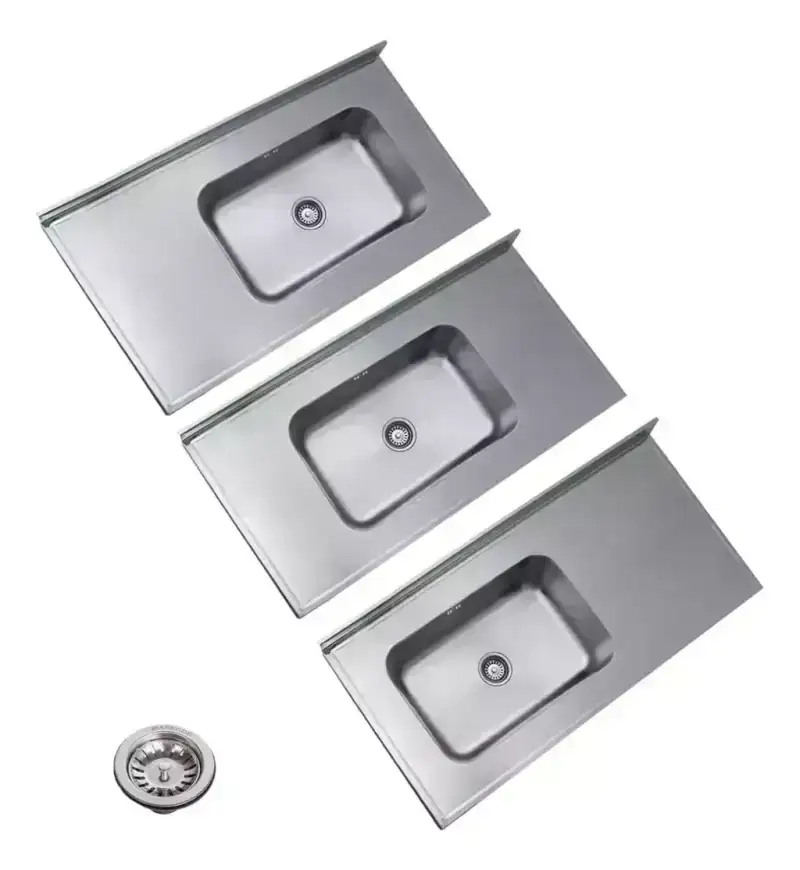 Mesada con bacha lava ollas super profunda