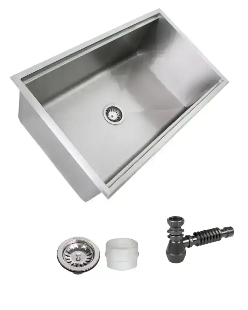 Piletón gastronómico industrial acero 304